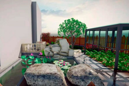 別墅庭院園林綠化設(shè)計